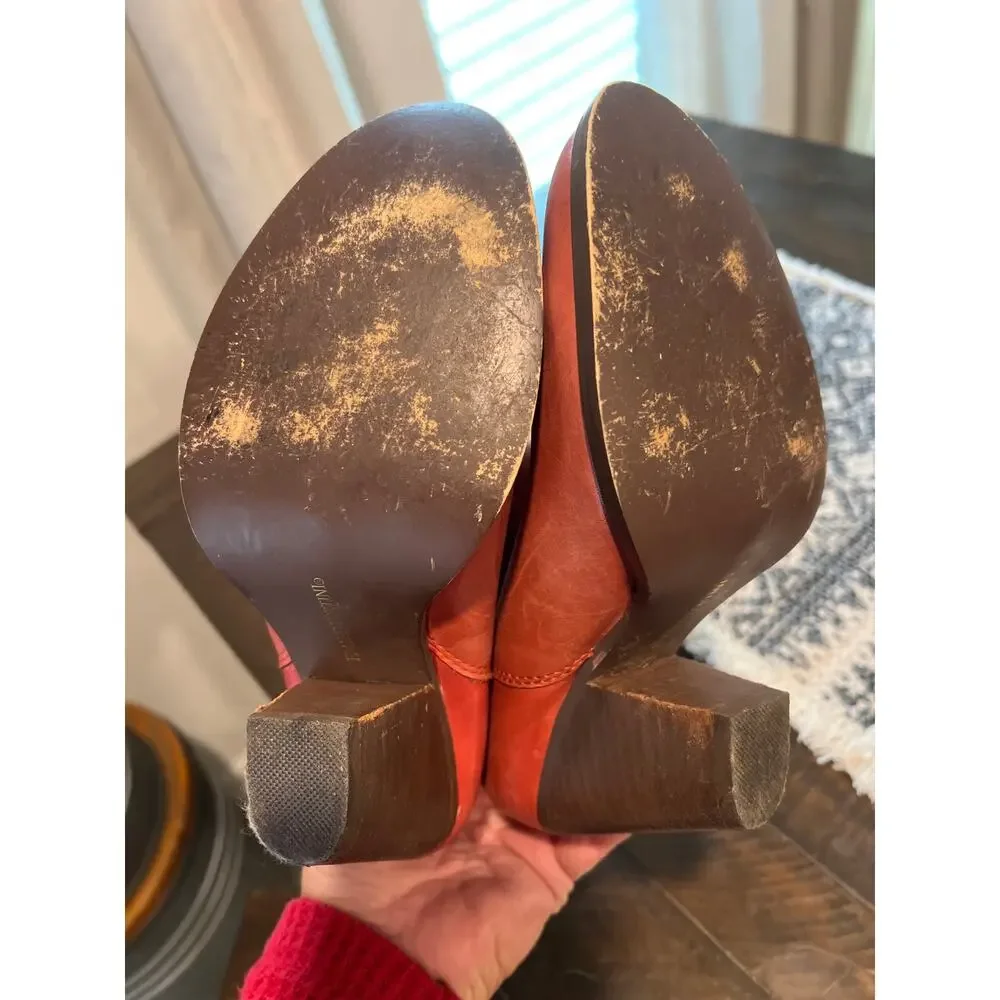 Franco Fortini size 6 McKinley 2 leather boots booties